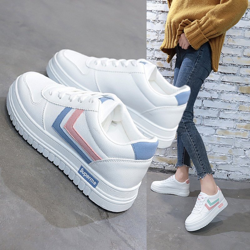 Little white shoes female super fire street clapper shoes 2020 spring new breathable student casual shoes