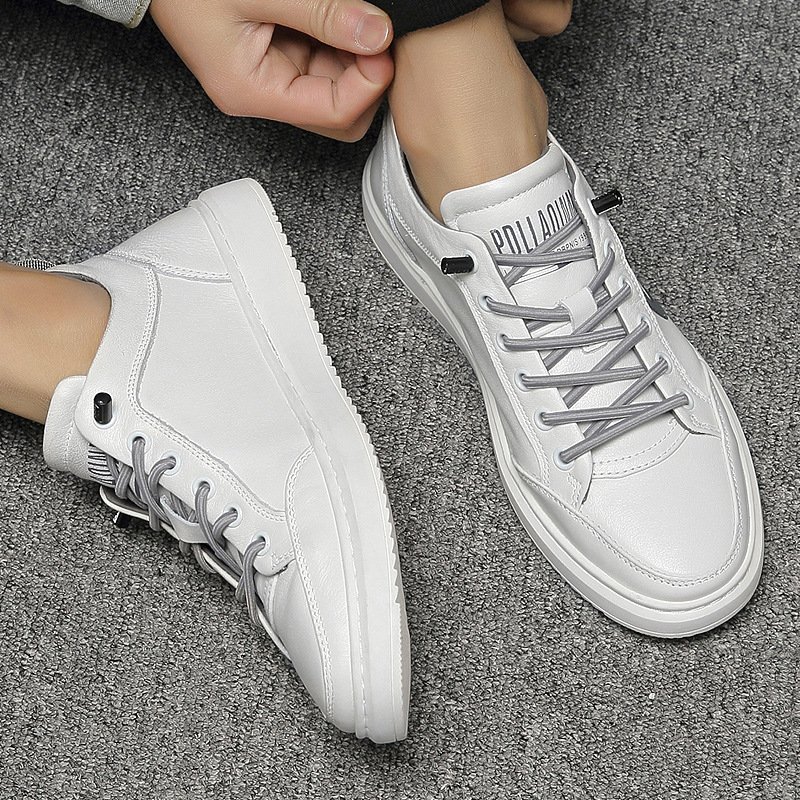 Little white shoes men 2020 summer new men's shoes fashion sneakers trendy shoes single shoes daily casual leather shoes